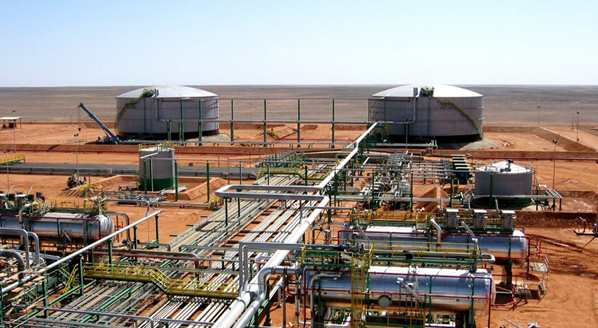 El Feel Oil Field - Gas Oil Separation
                                                Plant